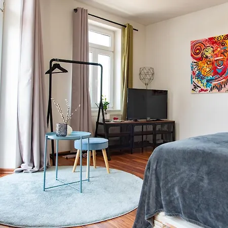 Apartment mit Industriecharme/ Netflix + WIFI&zentrumsnah Chemnitz Exterior foto